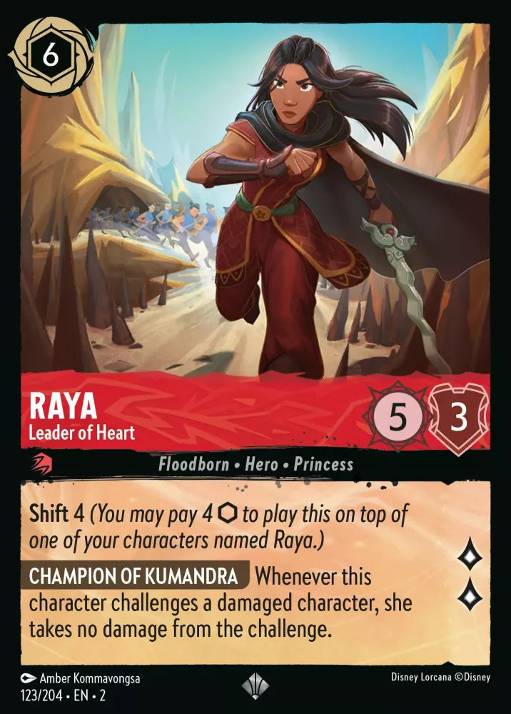 Raya - Leader of Heart - [Foil] Rise of the Floodborn (2)