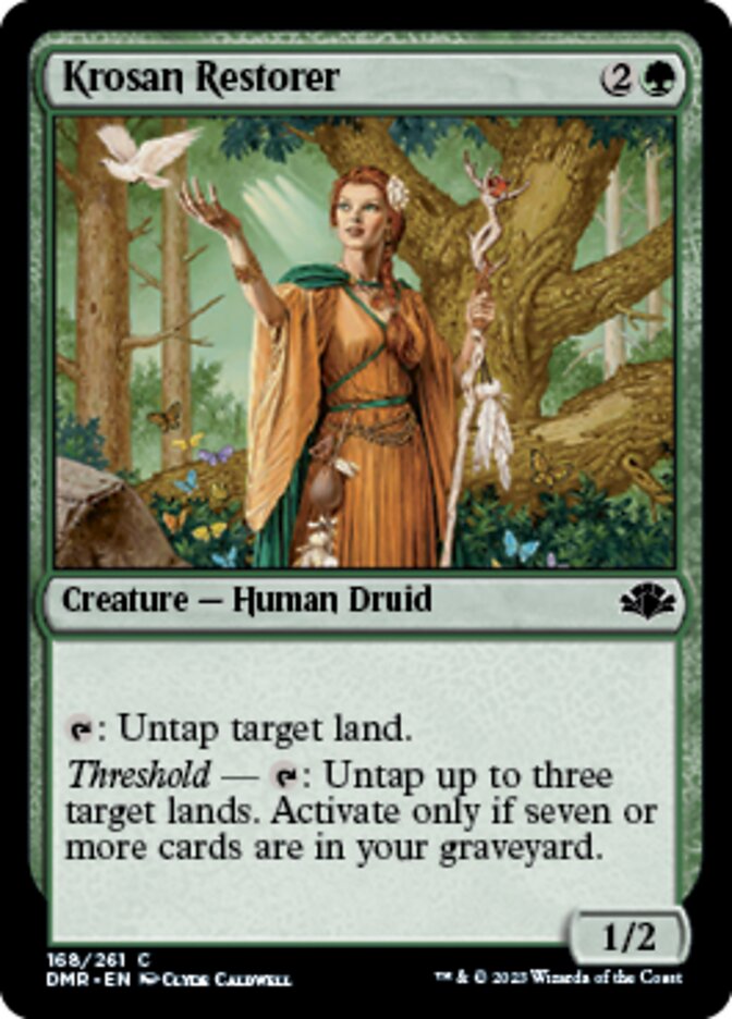 Krosan Restorer - [Foil] Dominaria Remastered (DMR)