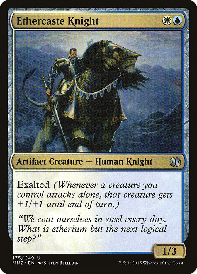 Ethercaste Knight - [Foil] Modern Masters 2015 (MM2)