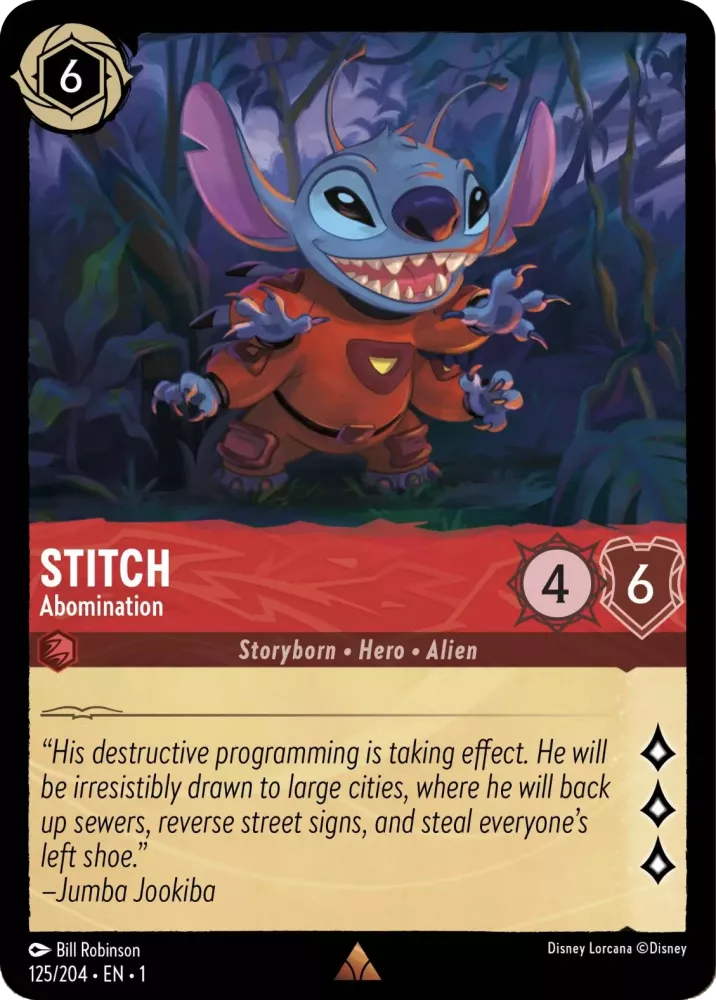 Stitch - Abomination - [Foil] The First Chapter (1)