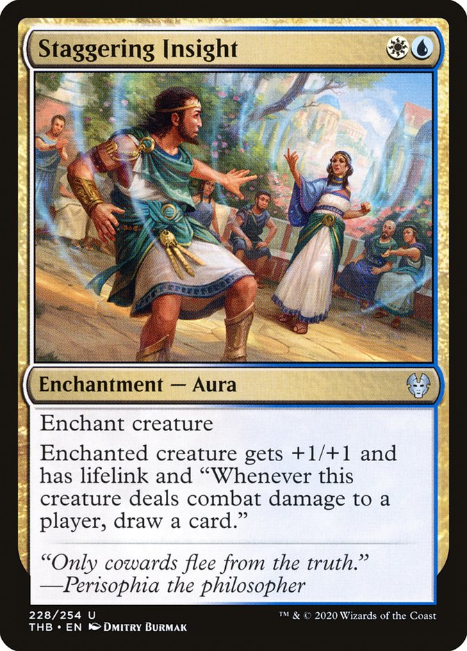 Staggering Insight - [Foil] Theros Beyond Death (THB)