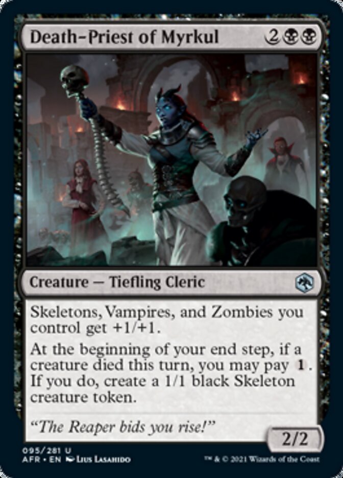 Death-Priest of Myrkul - [Foil] Adventures in the Forgotten Realms (AFR)