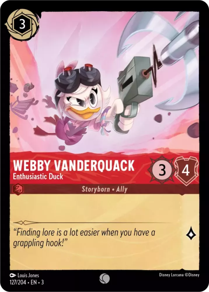Webby Vanderquack - Enthusiastic Duck - Into the Inklands (3)