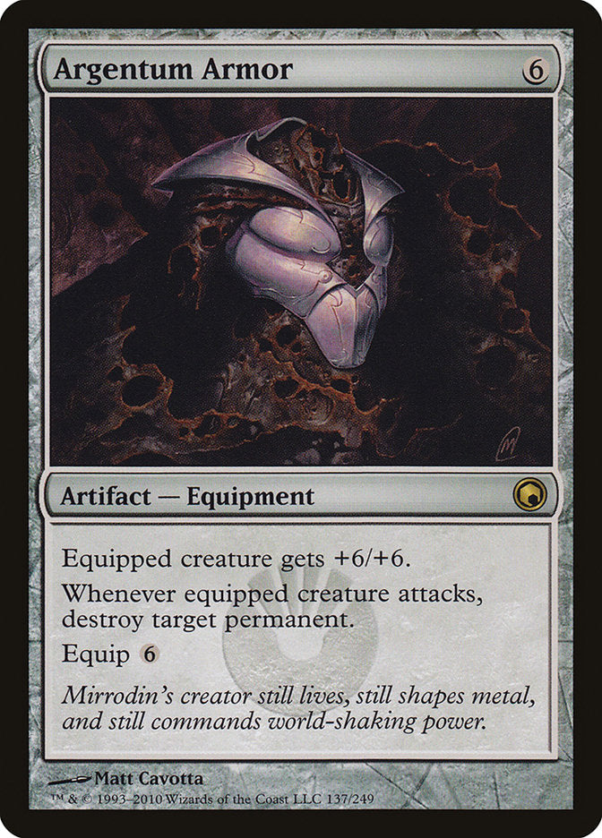 Argentum Armor - [Foil] Scars of Mirrodin (SOM)