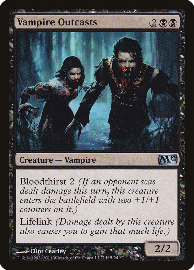 Vampire Outcasts - [Foil] Magic 2012 (M12)