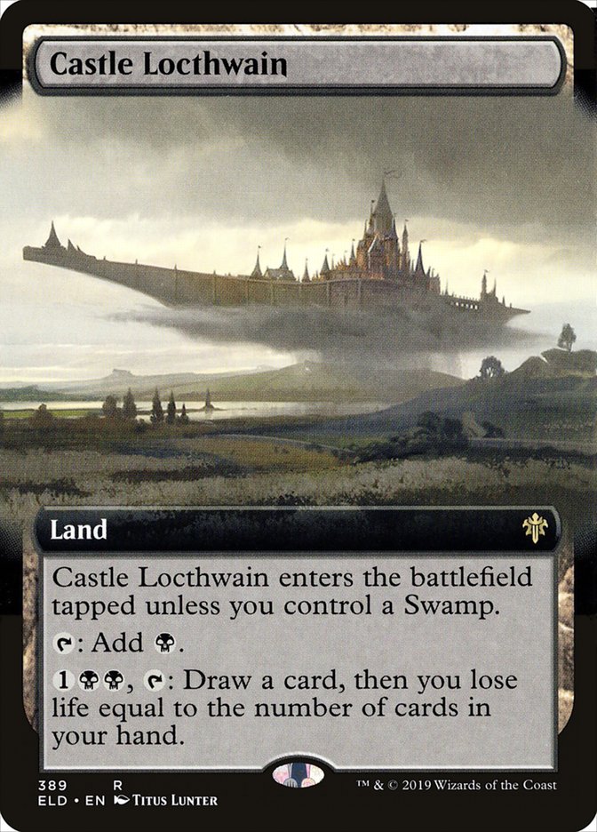 Castle Locthwain - [Extended Art] Throne of Eldraine (ELD)