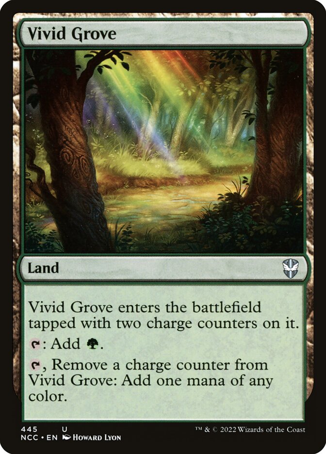 Vivid Grove - [Foil] New Capenna Commander (NCC)