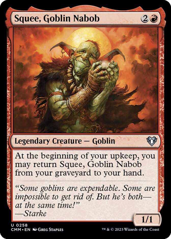 Squee, Goblin Nabob - Commander Masters (CMM)