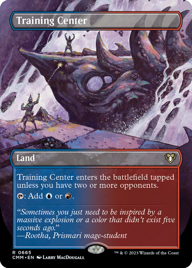 Training Center - [Foil, Borderless] Commander Masters (CMM)
