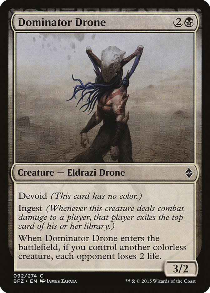 Dominator Drone - [Foil] Battle for Zendikar (BFZ)