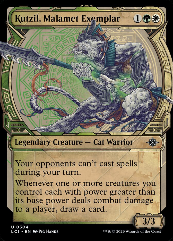Kutzil, Malamet Exemplar - [Foil, Showcase] The Lost Caverns of Ixalan (LCI)