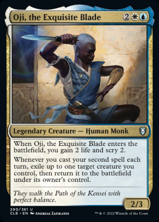 Oji, the Exquisite Blade - [Foil] Commander Legends: Battle for Baldur's Gate (CLB)