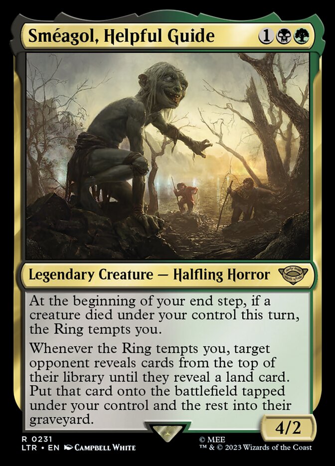Sméagol, Helpful Guide - [Foil] The Lord of the Rings: Tales of Middle-earth (LTR)