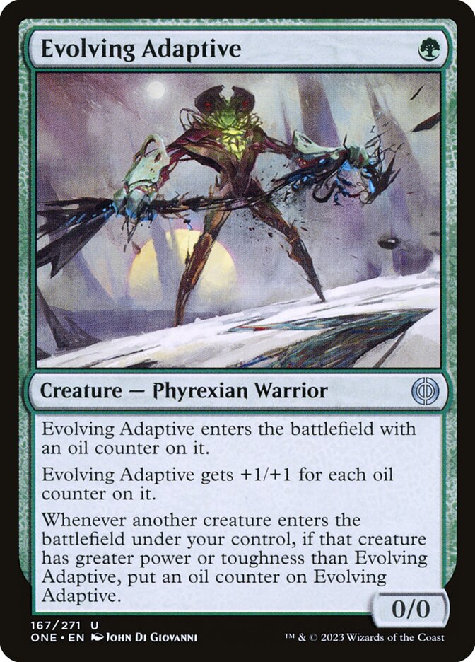 Evolving Adaptive - [Foil] Phyrexia: All Will Be One (ONE)