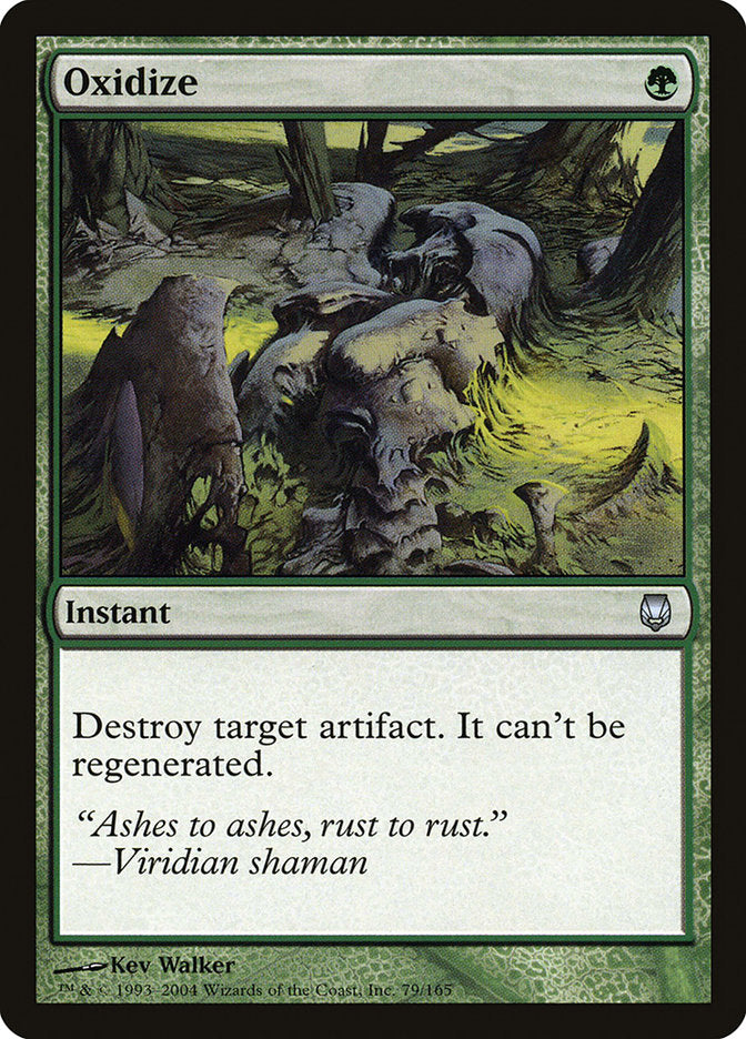 Oxidize - [Foil] Darksteel (DST)