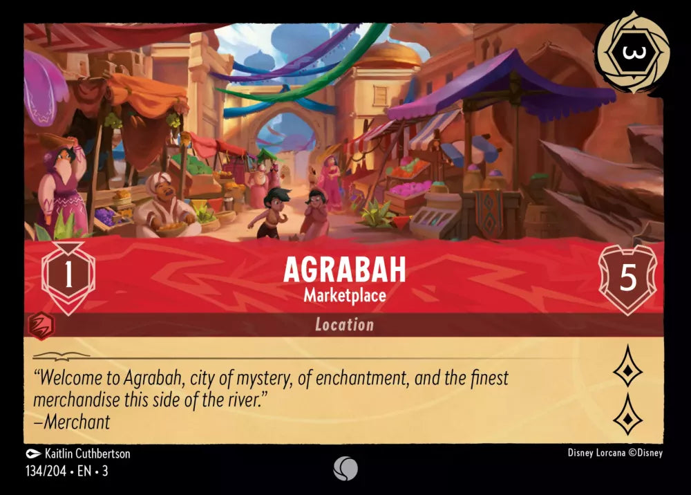 Agrabah - Marketplace - [Foil] Into the Inklands (3)