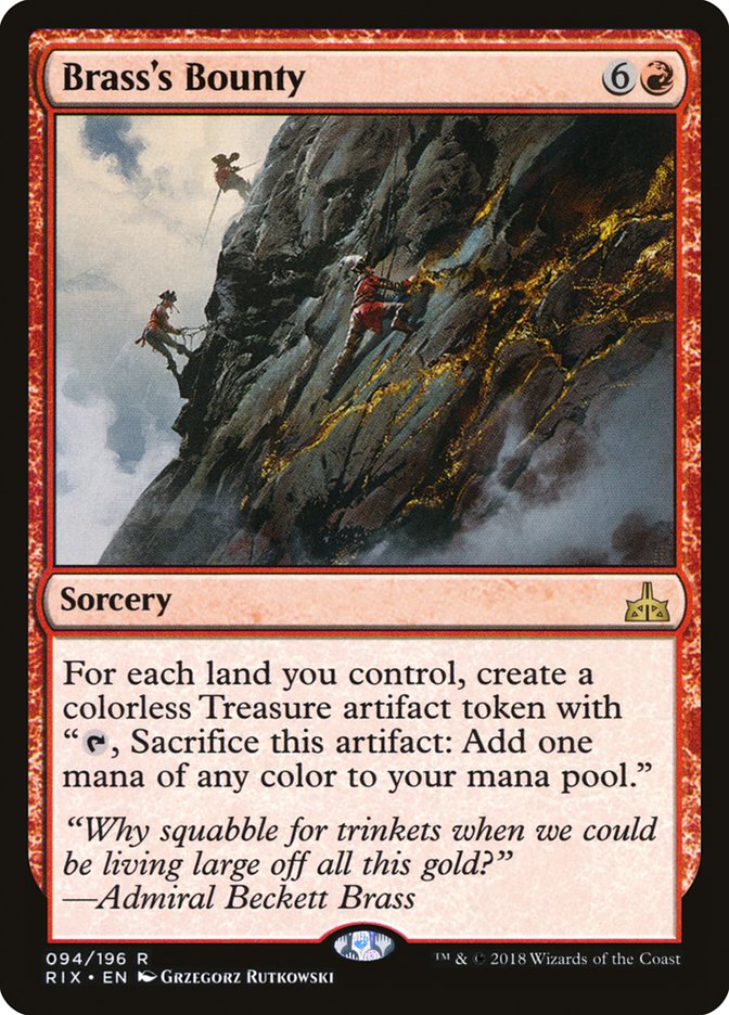 Brass's Bounty - Rivals of Ixalan (RIX)