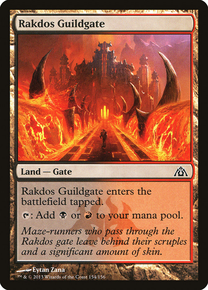 Rakdos Guildgate - [Foil] Dragon's Maze (DGM)