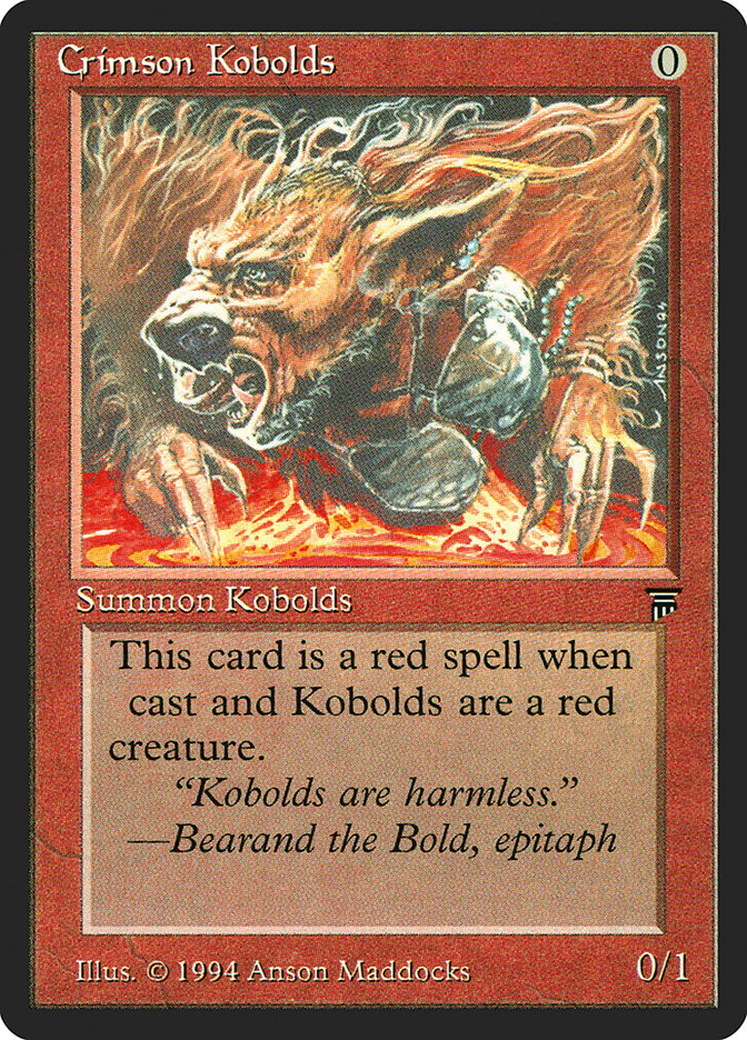 Crimson Kobolds - Legends (LEG)