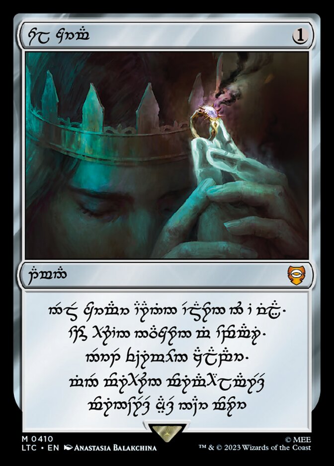 Sol Ring - Human (0410) - [Foil] Tales of Middle-earth Commander (LTC)
