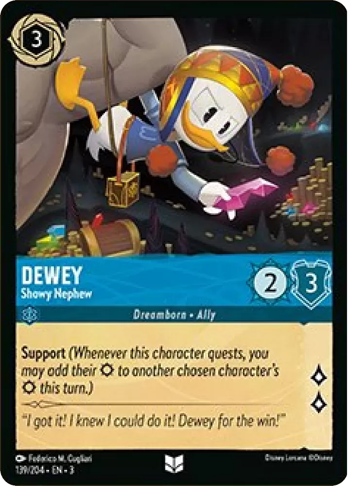 Dewey - Showy Nephew - [Foil] Into the Inklands (3)