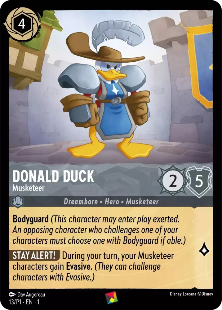 Donald Duck - Musketeer - [Promo] Promo (P1)