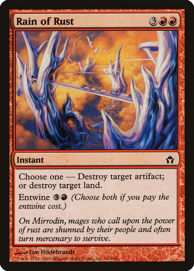 Rain of Rust - [Foil] Fifth Dawn (5DN)