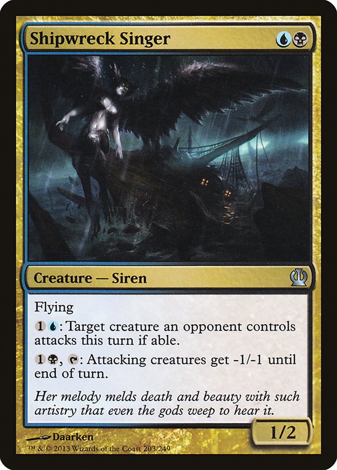 Shipwreck Singer - [Foil] Theros (THS)
