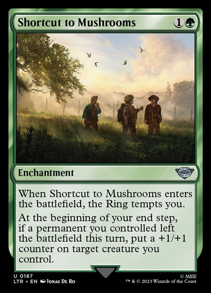 Shortcut to Mushrooms - [Foil] The Lord of the Rings: Tales of Middle-earth (LTR)