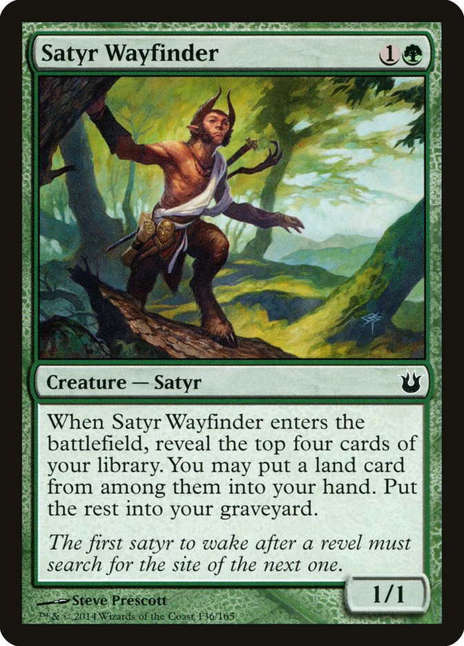 Satyr Wayfinder - Born of the Gods (BNG)