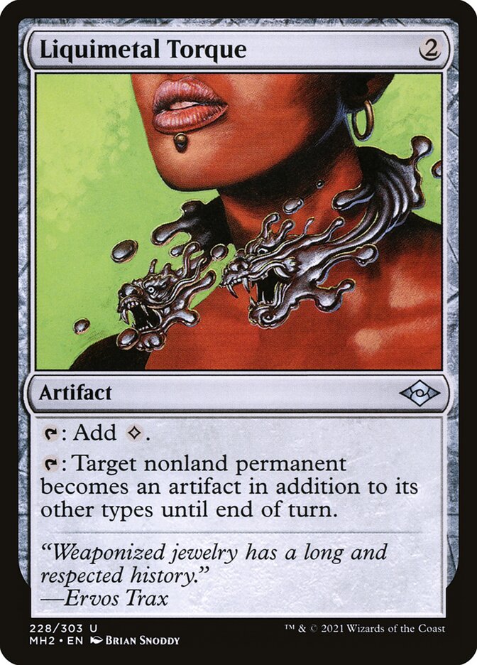 Liquimetal Torque - [Foil] Modern Horizons 2 (MH2)