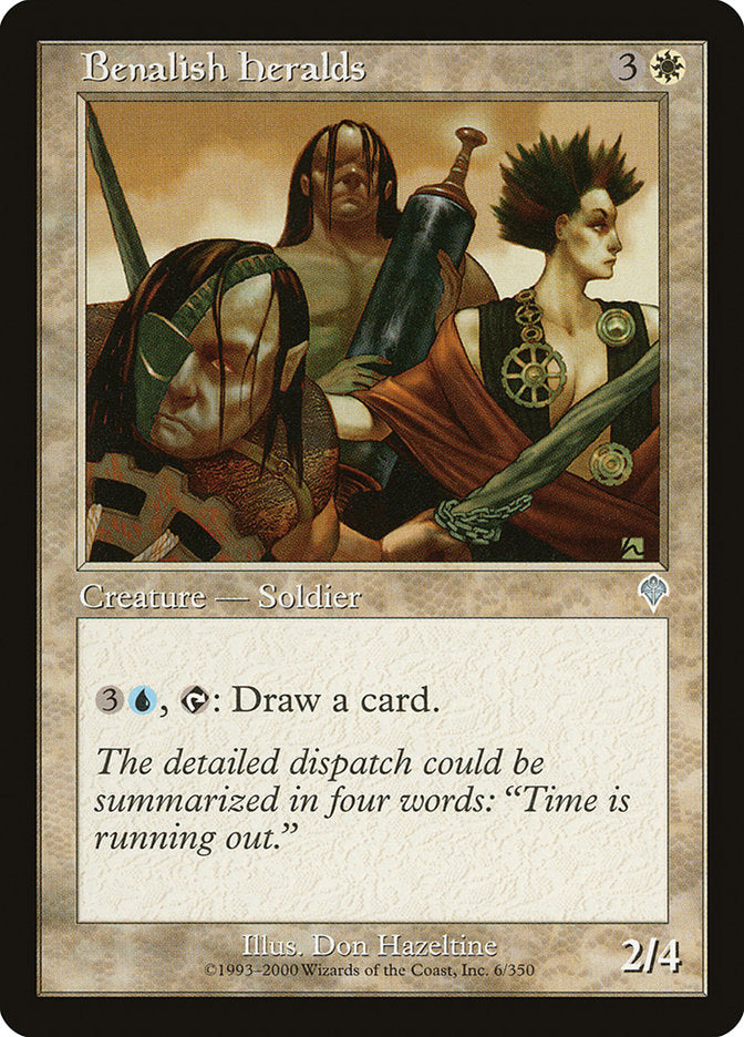 Benalish Heralds - [Foil, Retro Frame] Invasion (INV)