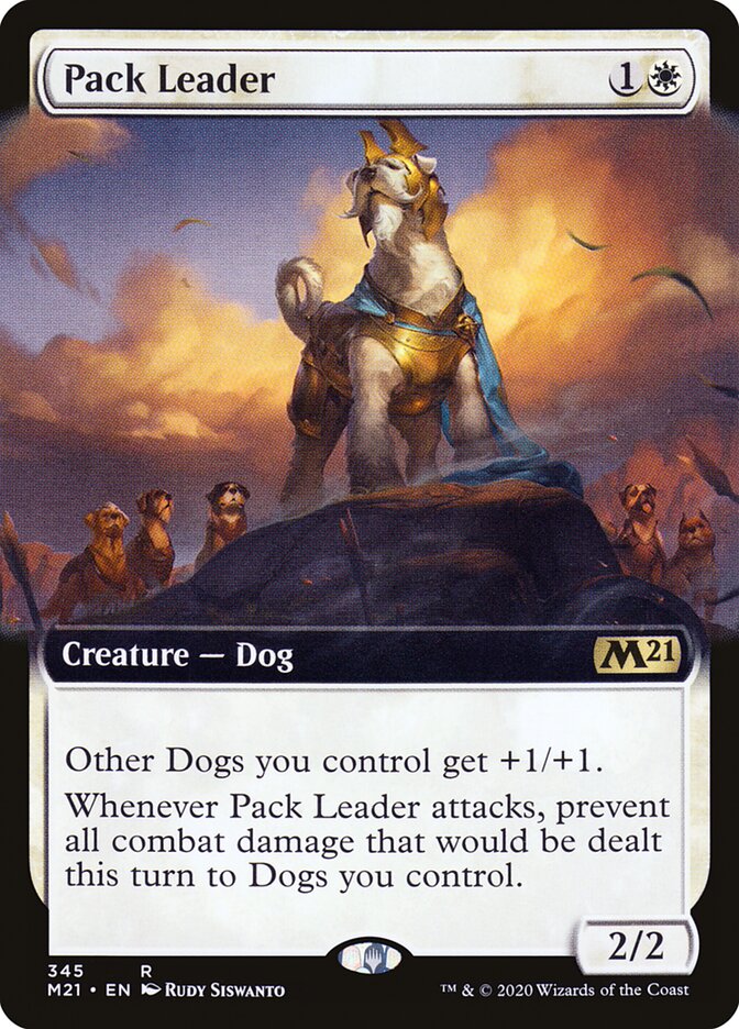 Pack Leader - [Foil, Extended Art] Core Set 2021 (M21)
