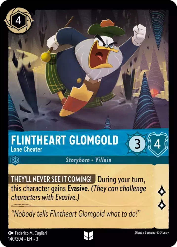 Flintheart Glomgold - Lone Cheater - Into the Inklands (3)