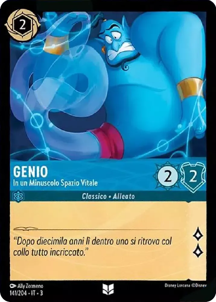 Genie - Cramped in the Lamp - [Foil] Into the Inklands (3)