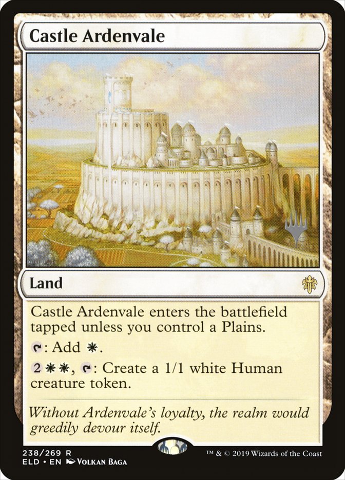 Castle Ardenvale - [Foil, Promo] Throne of Eldraine Promos (PELD)