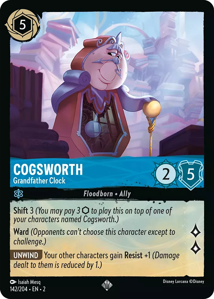 Cogsworth - Grandfather Clock - [Foil] Rise of the Floodborn (2)