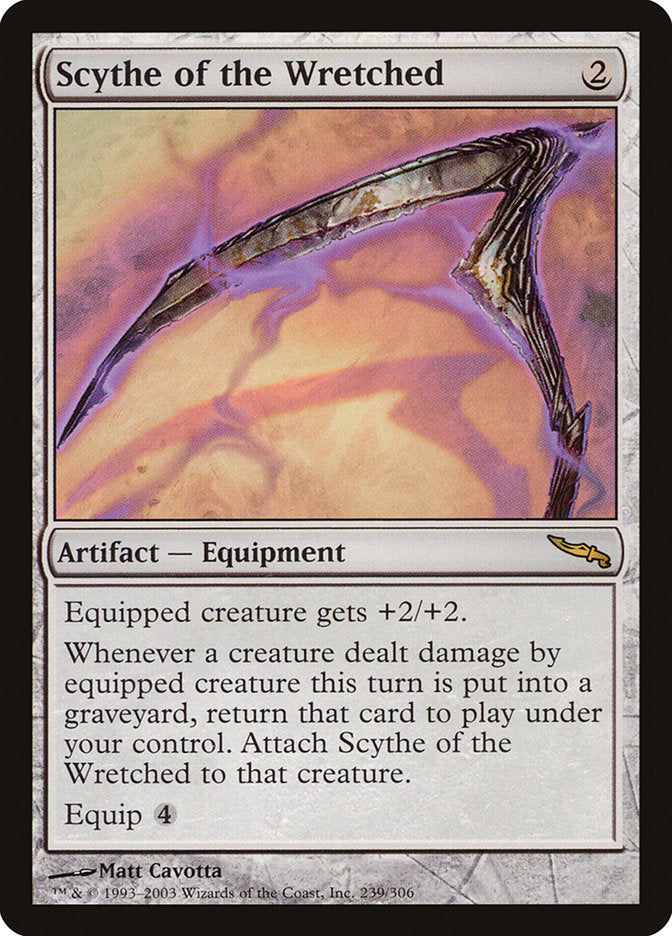 Scythe of the Wretched - [Foil] Mirrodin (MRD)
