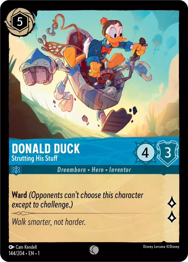 Donald Duck - Strutting His Stuff - [Foil] The First Chapter (1)