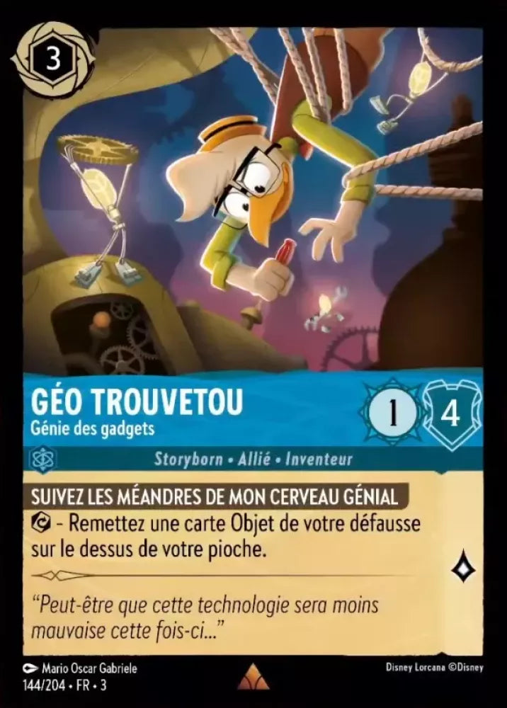 Gyro Gearloose - Gadget Genius - [Foil] Into the Inklands (3)