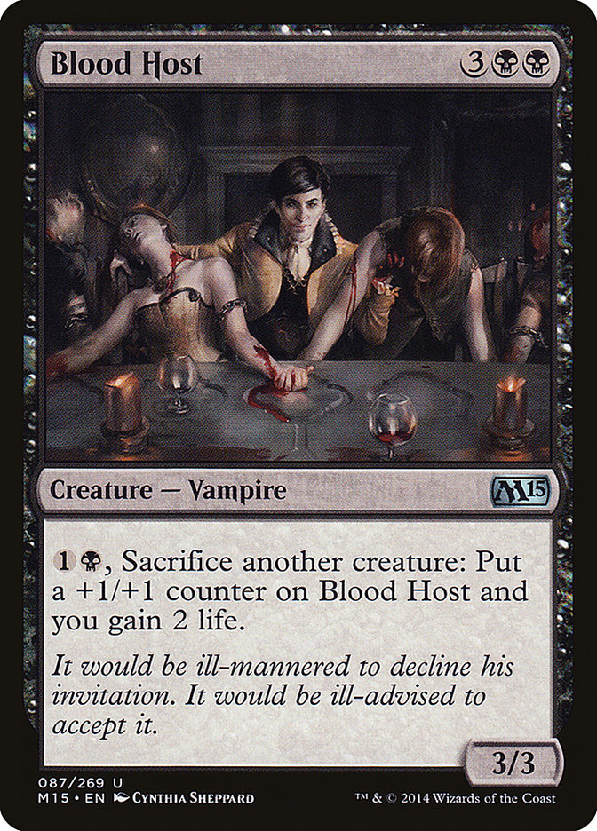 Blood Host - [Foil] Magic 2015 (M15)