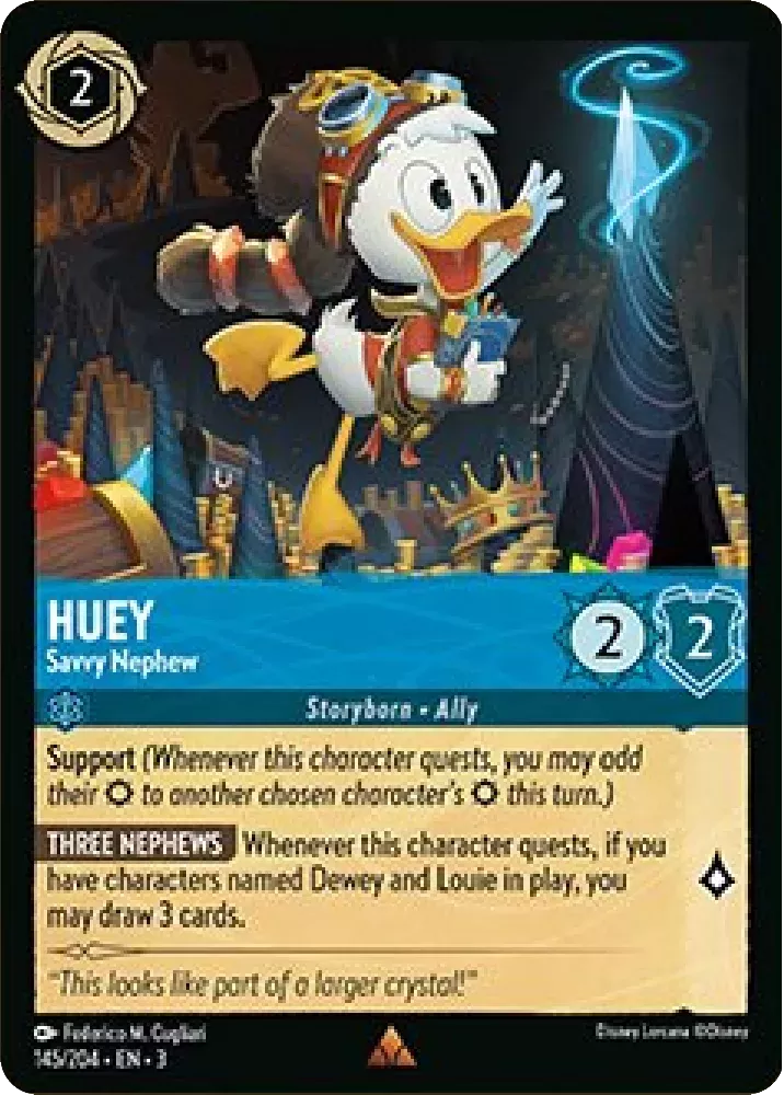 Huey - Savvy Nephew - [Foil] Into the Inklands (3)