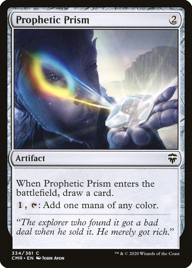 Prophetic Prism - [Foil] Commander Legends (CMR)