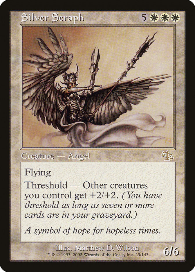 Silver Seraph - [Foil] Judgment (JUD)