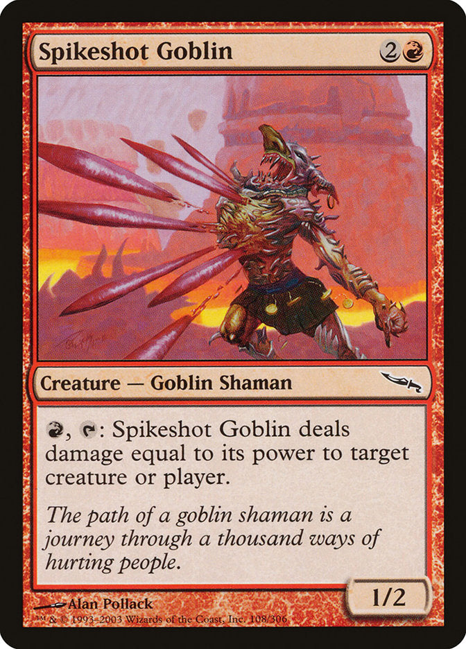 Spikeshot Goblin - [Foil] Mirrodin (MRD)