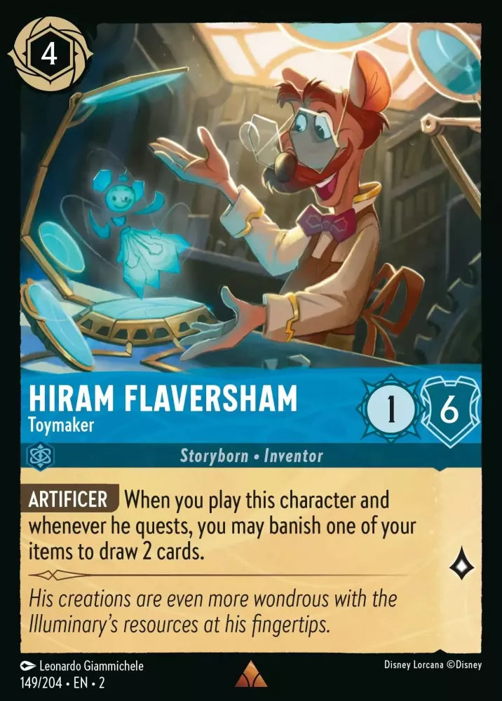 Hiram Flaversham - Toymaker - [Foil] Rise of the Floodborn (2)