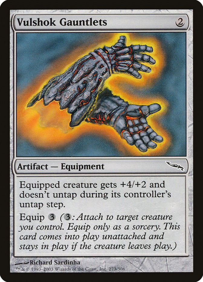 Vulshok Gauntlets - Mirrodin (MRD)