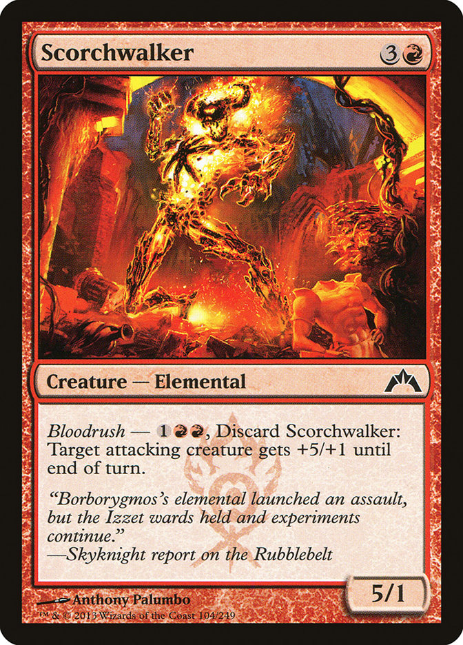 Scorchwalker - [Foil] Gatecrash (GTC)