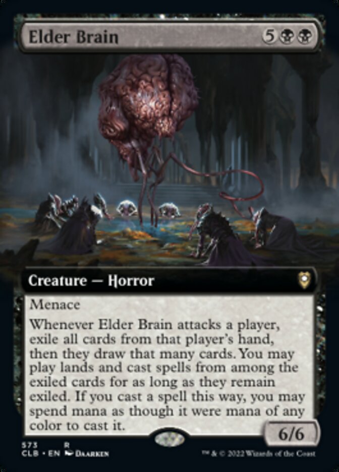 Elder Brain - [Extended Art] Commander Legends: Battle for Baldur's Gate (CLB)
