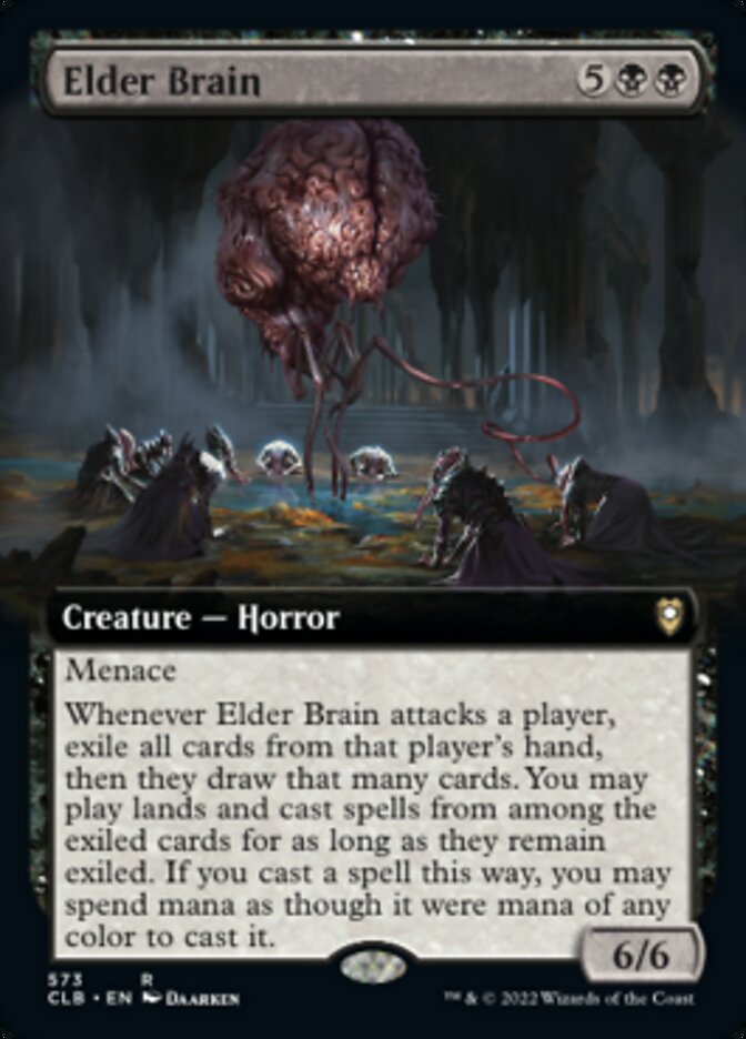 Elder Brain - [Foil, Extended Art] Commander Legends: Battle for Baldur's Gate (CLB)